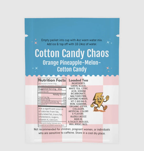 12-Pack Cotton Candy Chaos Loaded Tea Bundle